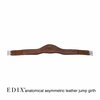 Edix asymmetrische leren springsingel bruin