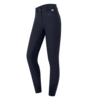 ELT rijbroek kunstleren zitvlak Oktavia High Waist waterafstotend donkerblauw