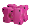 Vplast cavaletti hindernisblokken 2 stuks roze