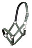 HKM halster -Charming- grijsgroen