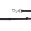 Waldhausen leren IJslander teugels zwart/zilver