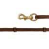 Waldhausen leren IJslander teugels bruin/goud