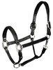 Harry&#039;s Horse leren halster Padded zwart
