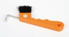 Harry&#039;s Horse hoevenkrabber met borstel en magneet oranje