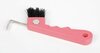 Harry&#039;s Horse hoevenkrabber met borstel en magneet roze