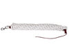 QHP leadrope 6,8 meter wit/bordeaux