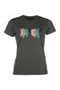 HKM t-shirt Mirror grijsgroen