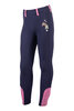 HKM rijlegging Pony Dream II siliconen zitvlak donkerblauw