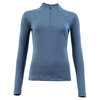 BR CLX long-sleeve zip-up trainingsshirt moonlight blue
