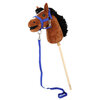 QHP Hobby Horse halster set kobaltblauw