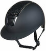 HKM cap Glamour Shield zwart/zilver