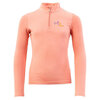 BR Mini Horse zip-up shirt longsleeve peach blossom