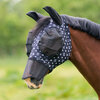 Imperial Riding vliegenmasker Trail Ride UV bescherming zwart AOP