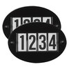Imperial Riding startnummers Basic quick-pin