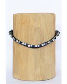 HB Showtime frontriem Magic zwart/blauw