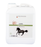 Waldhausen Lijnzaadolie voor paarden &ndash; 100% zuiver en rijk aan vetzuren en vitaminen 2,5 liter