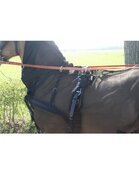 HB vliegendeken met hals voor mennen