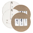 Imperial Riding startnummers Glitter rond