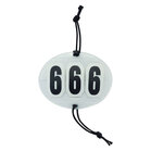 Imperial Riding startnummers rond