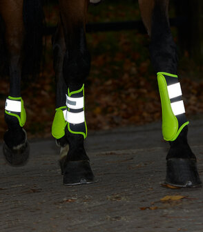 Waldhausen reflecterende peesbeschermers geel