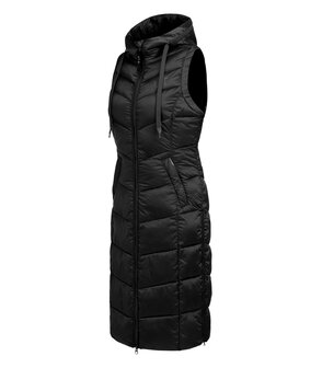 ELT lange lichtgewicht bodywarmer Ostende zwart