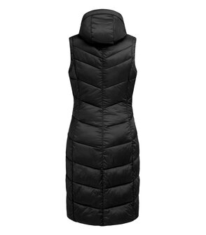 ELT lange lichtgewicht bodywarmer Ostende zwart