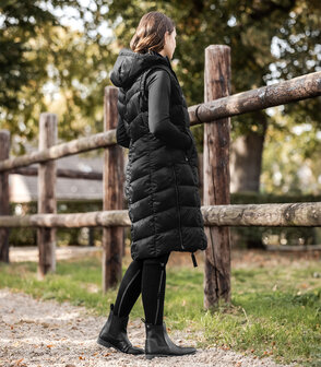 ELT lange lichtgewicht bodywarmer Ostende zwart