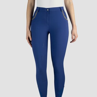 Horka rijbroek Nicola royal blue