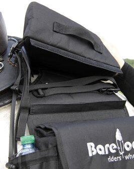 Barefoot Zadeltas Trail&#039; 2-in-1 zwart