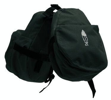 Barefoot Zadeltas Trail voorkant zwart