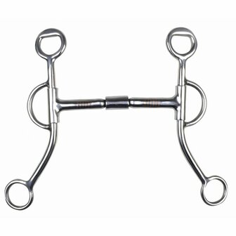 HKM snaffle shank 10mm