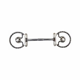 HKM Show Snaffle Bit Billy Allen 10mm