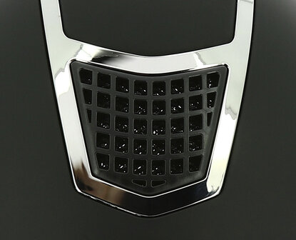EquiTheme cap Airy zwart/zilver