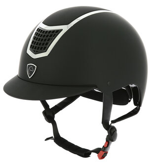 EquiTheme cap Airy zwart/zilver