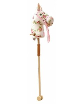 HB stokpaard Pinky Flower