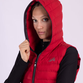 Euro-Star waterdichte bodywarmer Gabriela allure rood