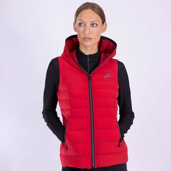 Euro-Star waterdichte bodywarmer Gabriela allure rood