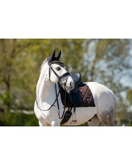 HB Showtime zadeldek Mahonie Glitter