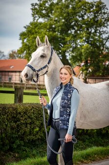 HKM trainingsshirt -Bloomsbury- rookblauw