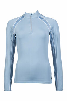 HKM trainingsshirt -Bloomsbury- rookblauw