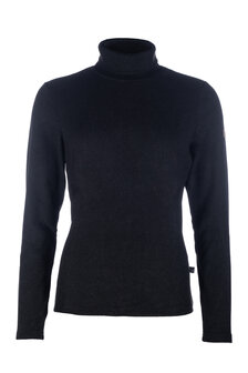 HKM shirt met coltrui -Marrakesh- zwart