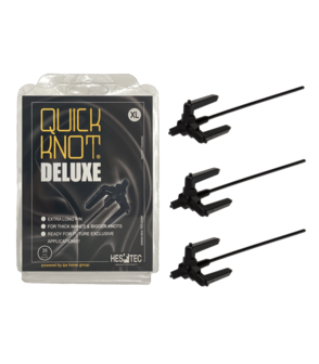 Quick Knot Deluxe vlecht hulpmiddel XL zwart