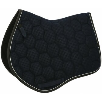 EquiTheme zadelpad Quadri marineblauw