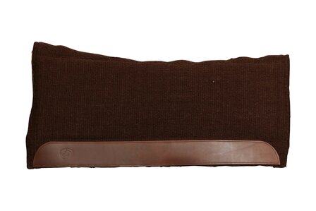 Edix Vigor universele Cashmillon wol Western pad bruin