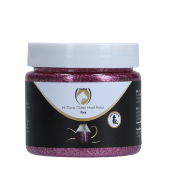 Excellent glitter hoefgel 150ml roze