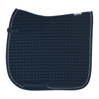 Eskadron zadeldek Cotton Silver nachtblauw