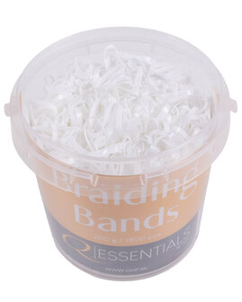 QHP elastiekjes breed wit