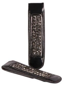 Harry&#039;s Horse laarzenclip Crystal zwart/gunmetal