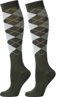 Harry&#039;s Horse sokken Argyle groen