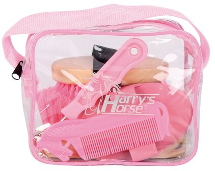 Harry&#039;s Horse poetsset roze